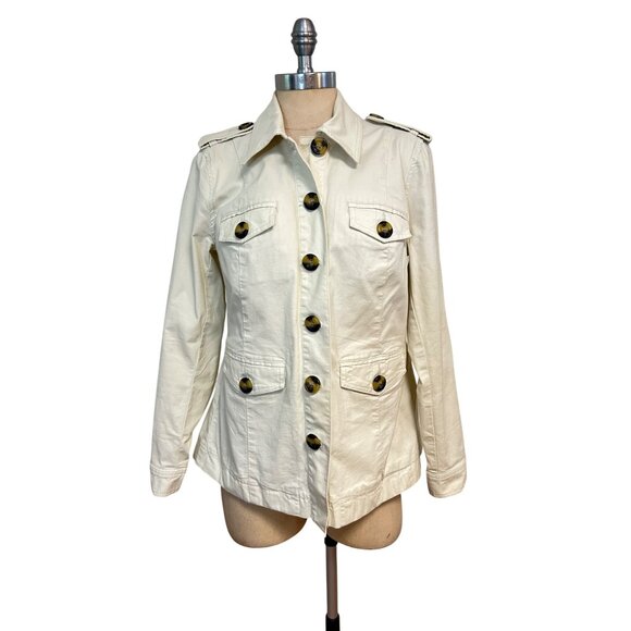 Cabi womens Kenya Jacket #5659 Bone size Medium - Picture 3 of 6